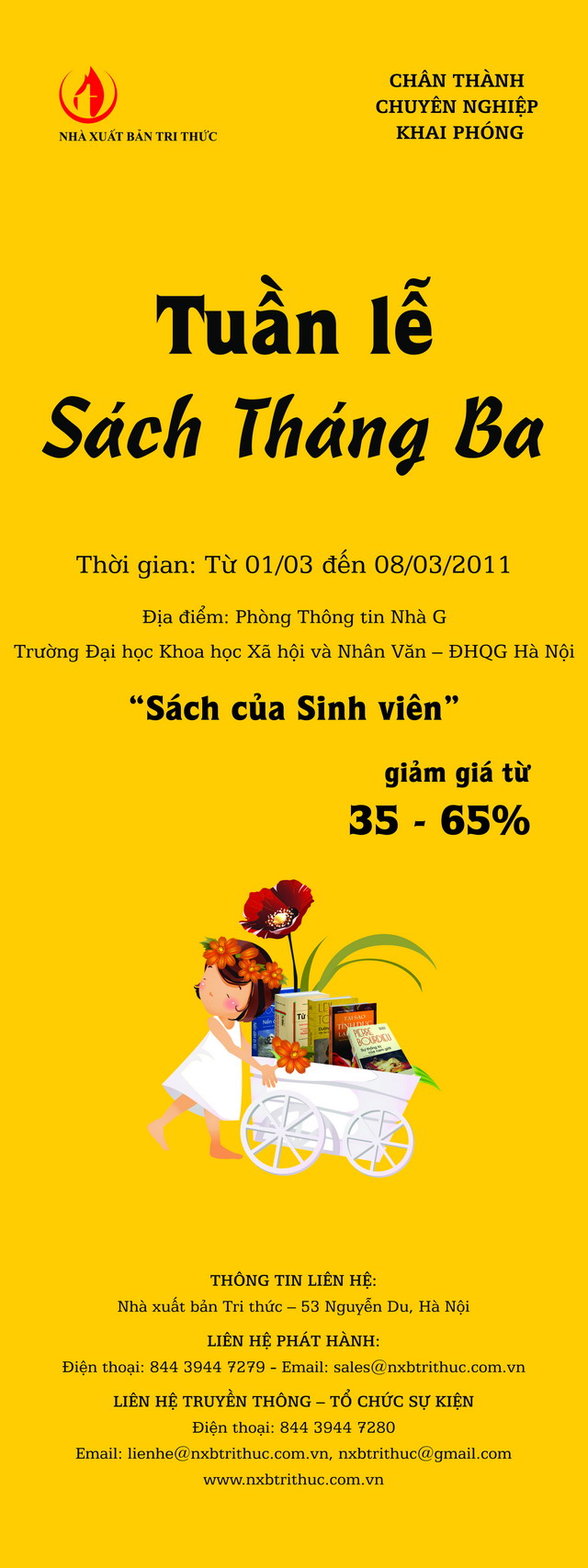 Tuần lễ Sách Tháng Ba Tuần lễ Sách Tháng Ba